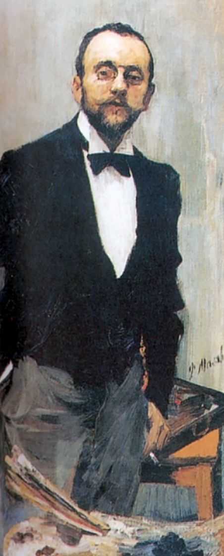 Сочинение по картине: Малявин - "Портрет художника Игоря Эммануиловича Грабаря"